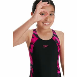 Speedo Black Hyper Boom Splice Muscleback Swimsuit 3 Speedo Black Hyper Boom Splice Muscleback Swimsuit -Speedo shop unnamed file 187