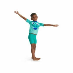 Speedo Green Croc Effect Jammer Rash Top Set 5 Speedo Green Croc Effect Jammer Rash Top Set -Speedo shop unnamed file 1944