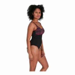 Speedo ContourLustre Printed Shaping Black Swimsuit 5 Speedo ContourLustre Printed Shaping Black Swimsuit -Speedo shop unnamed file 196