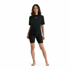 Speedo shop 38 Speedo Black Short Sleeved Sun T-Shirt