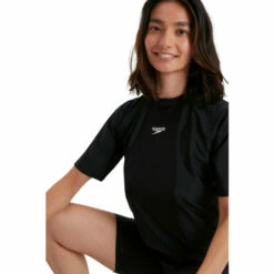 Speedo Black Short Sleeved Sun T-Shirt -Speedo shop unnamed file 1992
