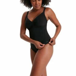 Speedo Black Watergem Shaping Swimsuit -Speedo shop unnamed file 21