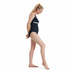 Speedo Black Contour Luxe Solid Shaping 1Pc Swimsuit 2 Speedo Black Contour Luxe Solid Shaping 1Pc Swimsuit -Speedo shop unnamed file 256