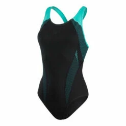 Speedo Black Plastisol Laneback Swimsuit -Speedo shop unnamed file 36