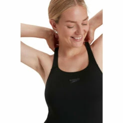 Speedo Black Eco Endurance+ Kickback Swimsuit -Speedo shop unnamed file 360