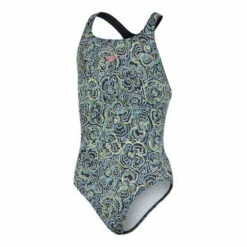 Speedo Pink Allover Medalist Swimsuit -Speedo shop unnamed file 375