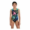 Speedo Digital Placement Splashback Black Swimsuit