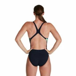 Speedo Placement Powerback Black Swimsuit -Speedo shop unnamed file 400