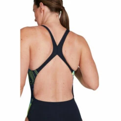 Speedo Placement Powerback Black Swimsuit -Speedo shop unnamed file 404