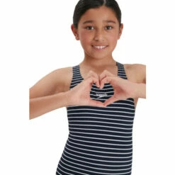 Speedo Blue Printed Medalist Swimsuit -Speedo shop unnamed file 411