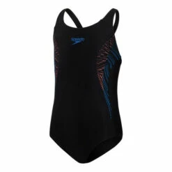 Speedo Blue Plastisol Placement Muscleback Swimsuit -Speedo shop unnamed file 447