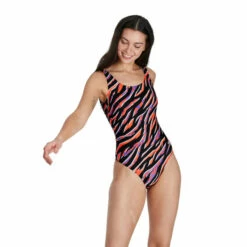 Speedo Allover Deep U-Back Black Swimsuit 3 Speedo Allover Deep U-Back Black Swimsuit -Speedo shop unnamed file 462
