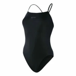 Speedo Black Endurance+ Thinstrap One Piece Swimsuit -Speedo shop unnamed file 487