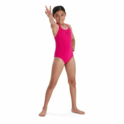 Speedo shop 26 Speedo Pink Eco End+ Medalist Swimsuit