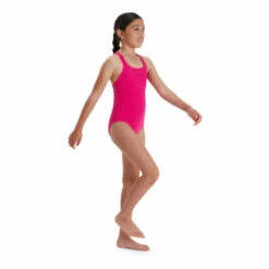 Speedo Pink Eco End+ Medalist Swimsuit -Speedo shop unnamed file 514