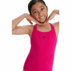 Speedo Pink Eco End+ Medalist Swimsuit -Speedo shop unnamed file 515