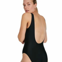 Speedo Logo Deep U-Back Black Swimsuit 5 Speedo Logo Deep U-Back Black Swimsuit -Speedo shop unnamed file 536