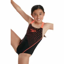 Speedo Medley Logo Medalist Black Swimsuit -Speedo shop unnamed file 544