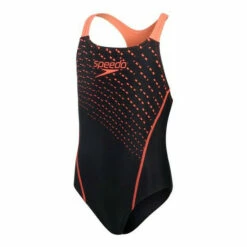 Speedo Medley Logo Medalist Black Swimsuit -Speedo shop unnamed file 550
