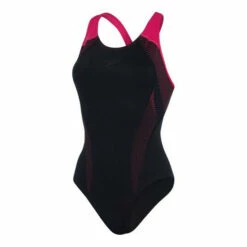 Speedo Plastisol Laneback Black Swimsuit -Speedo shop unnamed file 591