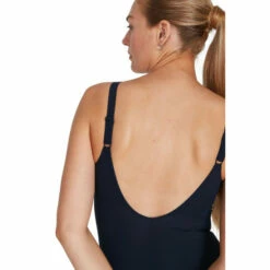 Speedo Blue Contour Lustre Printed Shaping Swimsuit -Speedo shop unnamed file 599