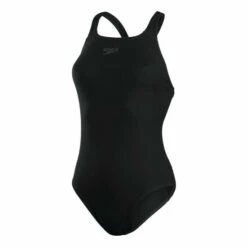Speedo Black Eco Endurance+ Medalist Swimsuit -Speedo shop unnamed file 6