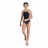 Speedo Blue HyperBoom Splice Muscleback Swimsuit