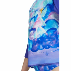Speedo Purple Long Sleeve Printed Rash Top -Speedo shop unnamed file 735