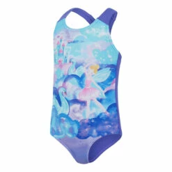 Speedo Blue Digital Placement Swimsuit -Speedo shop unnamed file 747