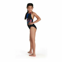 Speedo Star Black One Piece Swimsuit -Speedo shop unnamed file 763