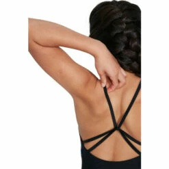 Speedo Star Black One Piece Swimsuit -Speedo shop unnamed file 767