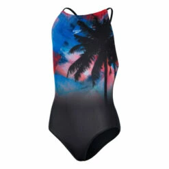 Speedo Star Black One Piece Swimsuit -Speedo shop unnamed file 768