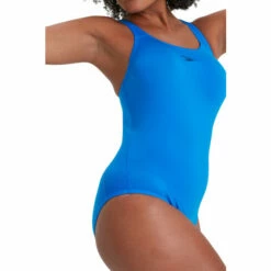 Speedo Blue Eco Endurance Medalist Swimsuit -Speedo shop unnamed file 774