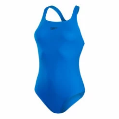 Speedo Blue Eco Endurance Medalist Swimsuit -Speedo shop unnamed file 779