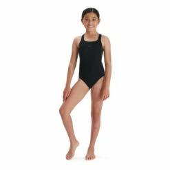 Speedo shop 48 Speedo Black Eco Endurance+ Medalist Swimsuit