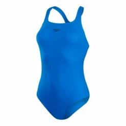 Speedo Blue Eco Endurance Medalist Swimsuit -Speedo shop unnamed file 782