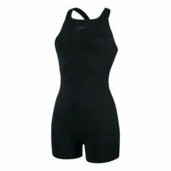 Speedo Black Eco Endurance+ Legsuit Swimsuit -Speedo shop unnamed file 790