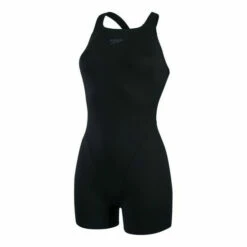 Speedo Black Eco Endurance+ Legsuit Swimsuit -Speedo shop unnamed file 793