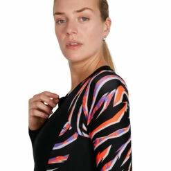 Speedo Long Sleeve Paddle Black Swimsuit -Speedo shop unnamed file 832