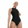 Speedo Black Essential Hydrasuit Flex Swimsuit