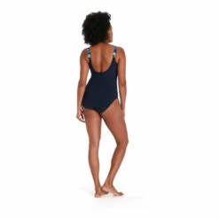 Speedo Blue LunaLustre Printed Shaping Swimsuit 4 Speedo Blue LunaLustre Printed Shaping Swimsuit -Speedo shop unnamed file 867