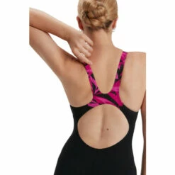 Speedo Black Hyperboom Splice Swimsuits -Speedo shop unnamed file 879