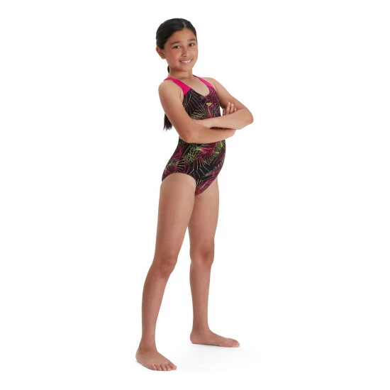 Speedo Allover Splashback Swimsuit 2 Speedo Allover Splashback Swimsuit - Image 2