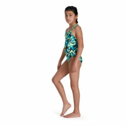 Speedo Black Hyper Boom Allover Medalist Swimsuit -Speedo shop unnamed file 907