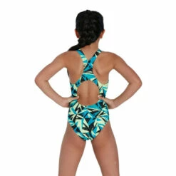 Speedo Black Hyper Boom Allover Medalist Swimsuit -Speedo shop unnamed file 908