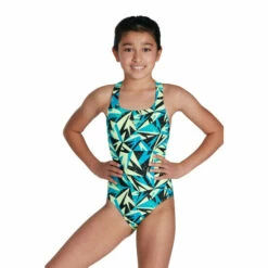 Speedo Black Hyper Boom Allover Medalist Swimsuit -Speedo shop unnamed file 909