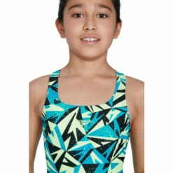Speedo Black Hyper Boom Allover Medalist Swimsuit -Speedo shop unnamed file 911