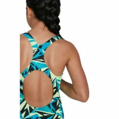 Speedo Black Hyper Boom Allover Medalist Swimsuit -Speedo shop unnamed file 912