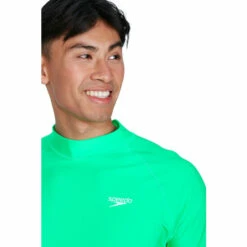 Speedo Green Short Sleeve Swim T-Shirt -Speedo shop unnamed file 942