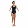 Speedo Black Plastisol Placement Muscleback Swimsuit